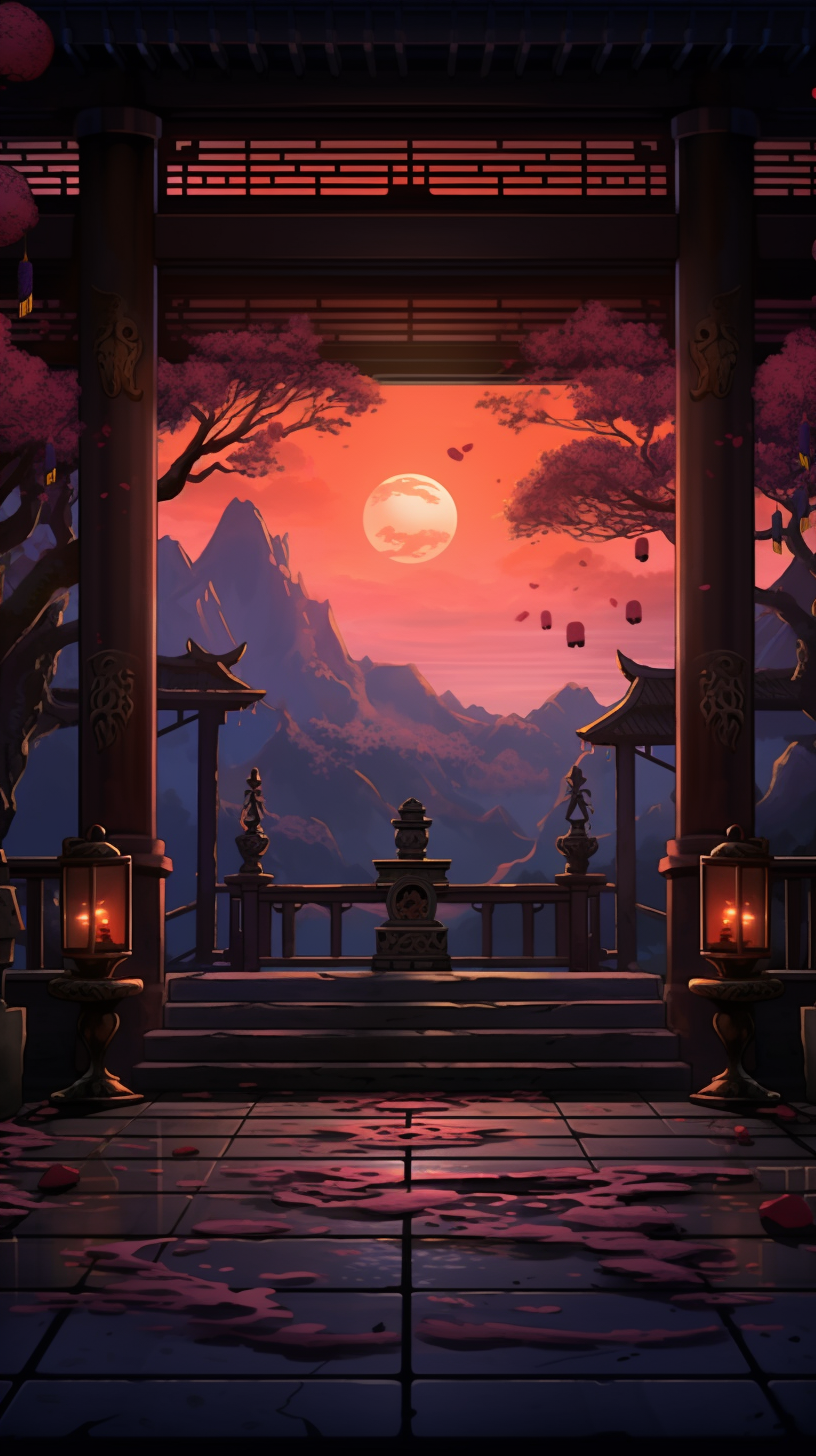 Sacred Shrines Anime Art Wallpapers: Hd Manga Epic Fan Art (@wallpapers)