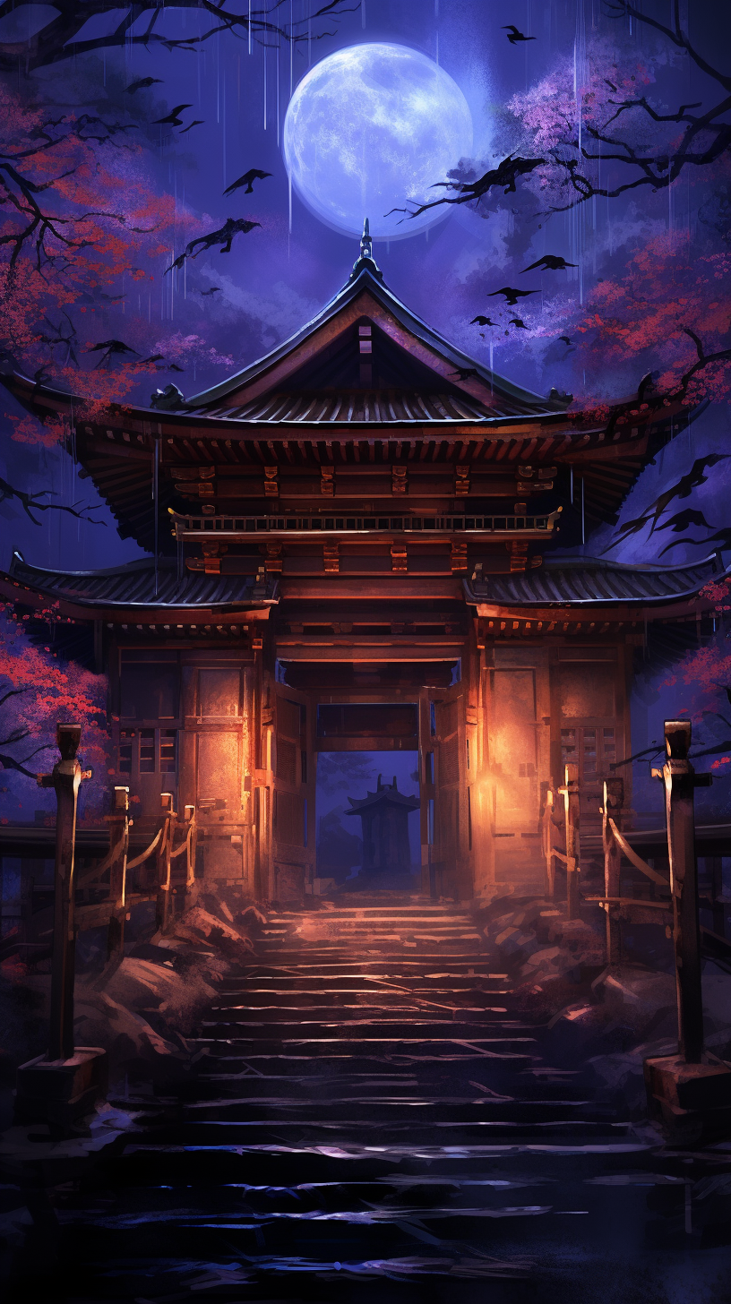 Sacred Shrines Anime Art Wallpapers: Hd Manga Epic Fan Art (@wallpapers)